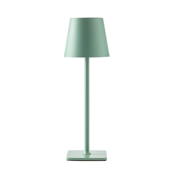 Mainstays Rechargeable 13" Table Lamp, Sage Green