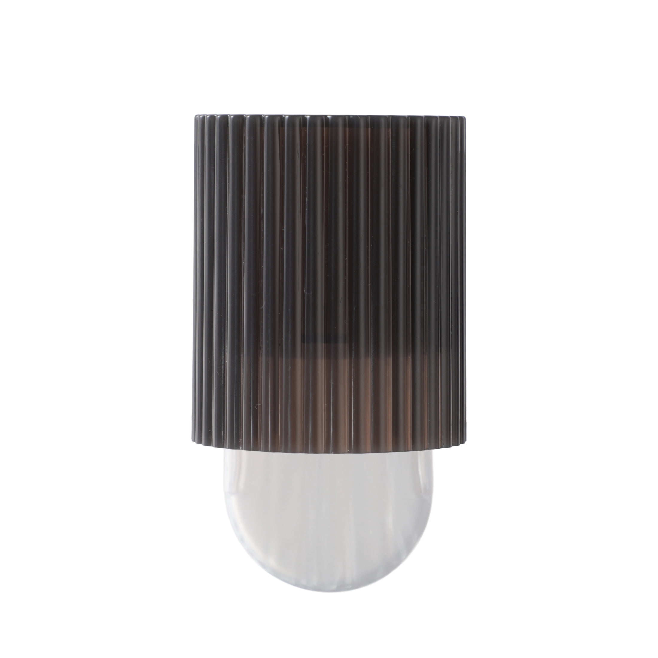 Mainstays Aroma Accents LED Fragrance Plug-in, Ribbed Texture, Traditional Wax Warmers, Greystone