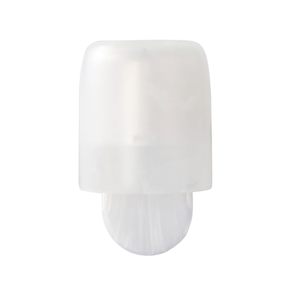Mainstays Aroma Accents LED Fragrance Plug-in, Marble Pattern, Traditional Wax Warmers, White