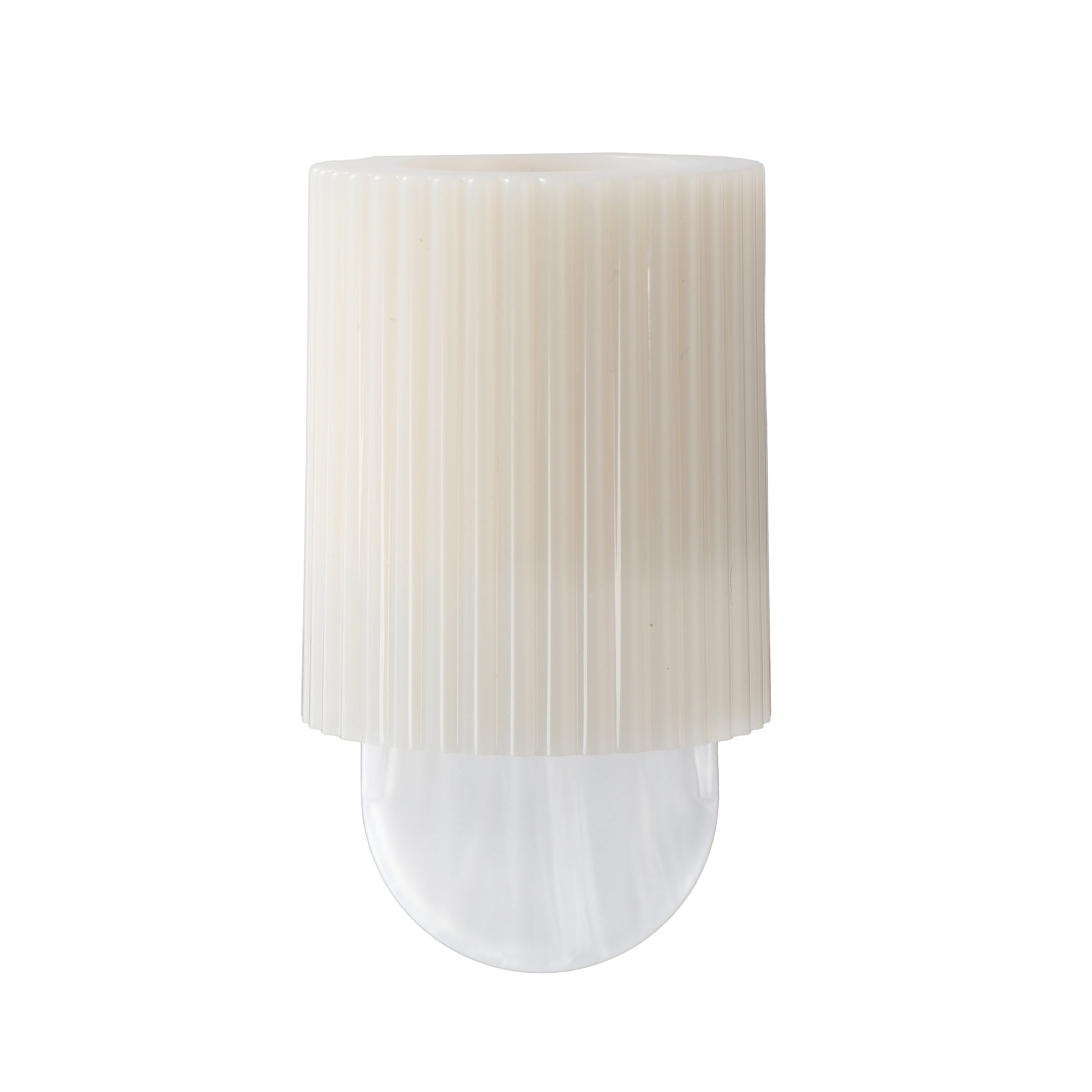 Mainstays Aroma Accents LED Fragrance Plug-in, Ribbed Texture, Papyrus Beige