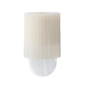 Mainstays Aroma Accents LED Fragrance Plug-in, Ribbed Texture, Papyrus Beige