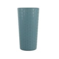 thumbnail image 1 of Mainstays - Blue Round Plastic Tumbler, Interwoven Braided Etched, 26-Ounce, 1 of 6