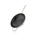 thumbnail image 1 of Mainstays 12" Hybrid Tri-Ply Stainless Steel Wok, 1 of 9