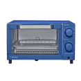 thumbnail image 1 of Mainstays 4 Slice Countertop Toaster Oven with 3 Settings, Includes Baking Rack and Pan, Royal Blue, New, 1 of 11