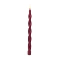 thumbnail image 1 of Mainstays Paraffin Wax 10" Twist Taper Candle, Unscented, Red, 1 of 6