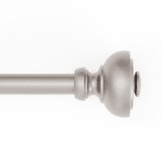 Mainstays 3/4 in Urn Adjustable Single Curtain Rod Set, 30-84 in