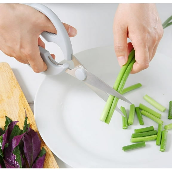 Mainstays Utility Shears with Sheath, Stainless Steel and Plastic