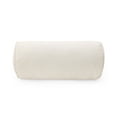 thumbnail image 1 of Mainstays 8" x 18" Vanilla Dream Velvet Bolster Polyester Decorative Pillow, 1 of 4