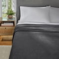 thumbnail image 1 of Mainstays Cotton Waffle Bed Blanket, Grey Stone, King, 1 of 5