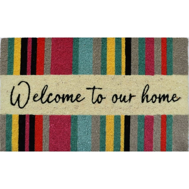 MS WELCOME TO OUR HOME STRIPE