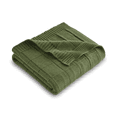 thumbnail image 1 of Mainstays Windowpane Throw Blanket, Mossy Green, 50 x 72 in, 1 of 5