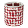 thumbnail image 1 of Mainstays Red Houndstooth Full Size Ceramic Fragrance Wax Melt Warmer, 1 of 9