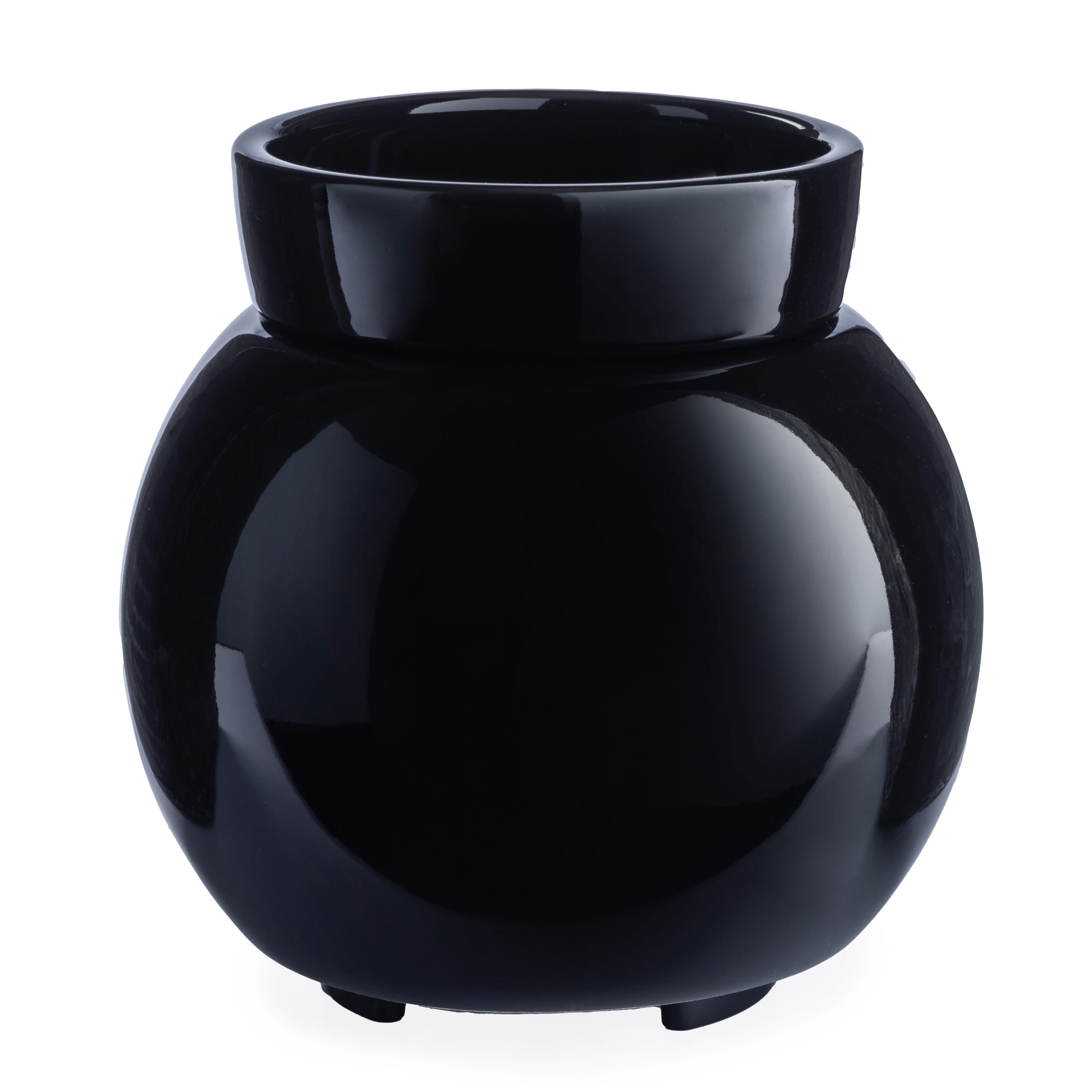 Mainstays Contemporary Bubble Wax Melt Warmer, Rich Black Gloss Finish