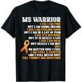 thumbnail image 1 of MS Warrior Cute Multiple Sclerosis Awareness Graphic T-Shirt, 1 of 4