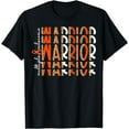 thumbnail image 1 of MS Warrior Multiple Sclerosis Awareness Orange Ribbon T-Shirt, 1 of 2