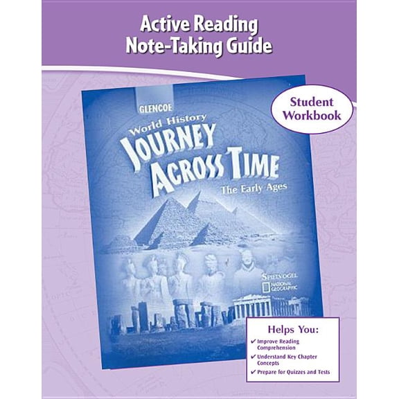 MS Wh Jat Full Survey Journey Across Time: The Early Ages: Active Reading Note-Taking Guide, (Paperback)