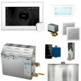 thumbnail image 1 of MS (XDream) 5000-Watt Steam Generator with iSteamX Control and Aroma Glass Steamhead in White Polished Chrome, 1 of 7