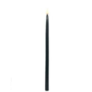 Mainstays Paraffin Wax Taper Candle, 16 in, Unscented, Black