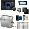 thumbnail image 1 of MS150 6kW Steam Shower Unit Package of 240 Volt & 1-Phase with iSteamX Control in Black Polished Brass (max 107 cubic feet), 1 of 6