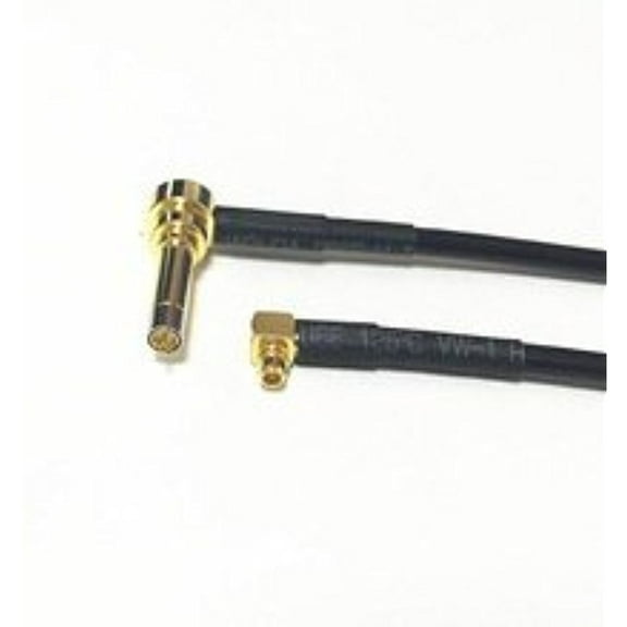 MS156 Right Angle Connector Switch MMCX Male Plug Right Angle Connector RG174 20CM 8" Adapter High Quality Ships Quickly From USA