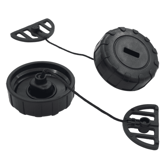 MS170 Fuel Gas Cap Oil Tank Cap for Stihl 017 018  MS180 MS180C MS190T MS191T Chainsaw Replace # 1130 350 0500, 2 Pack