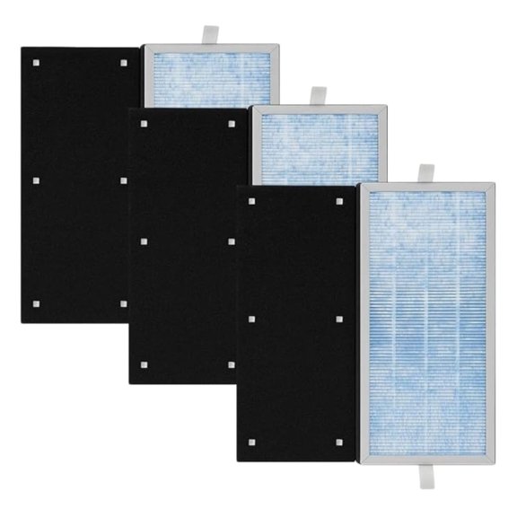 MS18 Filter Replacement for Tower Tower 4-in-1 True HEPA Activated Carbon, 3 Packs