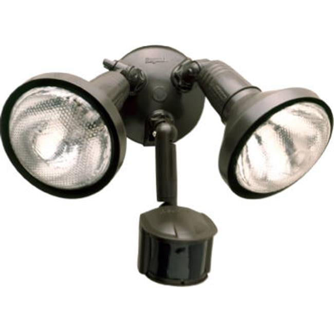 MS185R Bronze Motion Activated Regent Security Flood Light With Cover