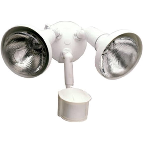MS185RW White Motion Activated Regent Security Flood Light