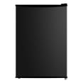 thumbnail image 1 of Mainstays 2.7 Cu Ft Single Door Refrigerator, Black, Compact Full-Size Fridge with Adjustable Shelves, Ideal for Apartment, Dorm & Office, 1 of 9