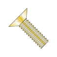 thumbnail image 1 of MS24693-S52 / 8-32 x 3/4" Mil-Spec Machine Screws / Phillips / Flat 100 / Steel / Cad Yellow (Quantity: 2,000 pcs), 1 of 1