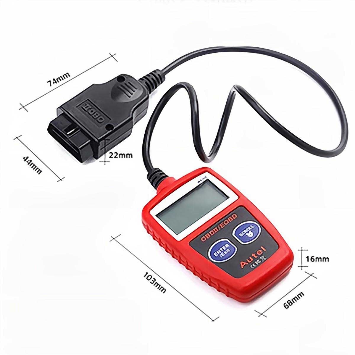 MS309 Car OBD2 Scanner, Engine Fault Code Reader, Professional Mechanic
