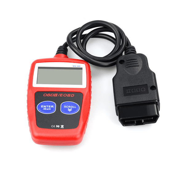 MS309 DIAGNOSTIC TOOL OBD2 Code Reader Read and Erase Codes Check State Emission Monitor Status Powerful Scan and Car Diagnostic Tool