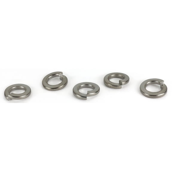 MS35338-155 / #6 Mil-Spec Split Lock Washers / 400 Series Stainless Steel - 5000 Piece Carton