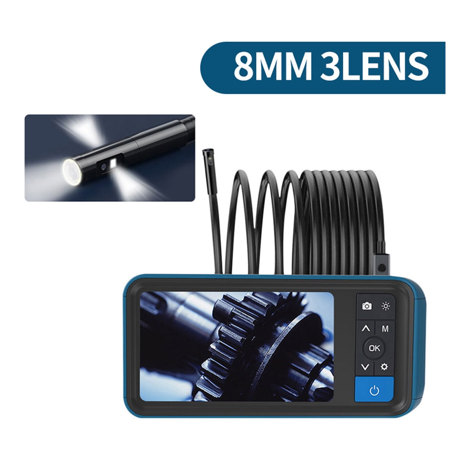 MS450 Single & Dual Lens Industrial Endoscope 1080P 4.5