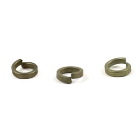 MS51848-14 / 1/2" Mil-Spec High Collar Split Lock Washers / Steel / Zinc Yellow - 2000 Piece Carton