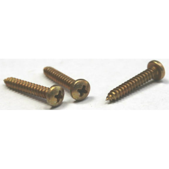MS51861-67 / #14 x 3/4" Mil Spec Type AB Self Tapping / Phillips / Pan / Steel / Cad Yellow - 1000 Piece Carton
