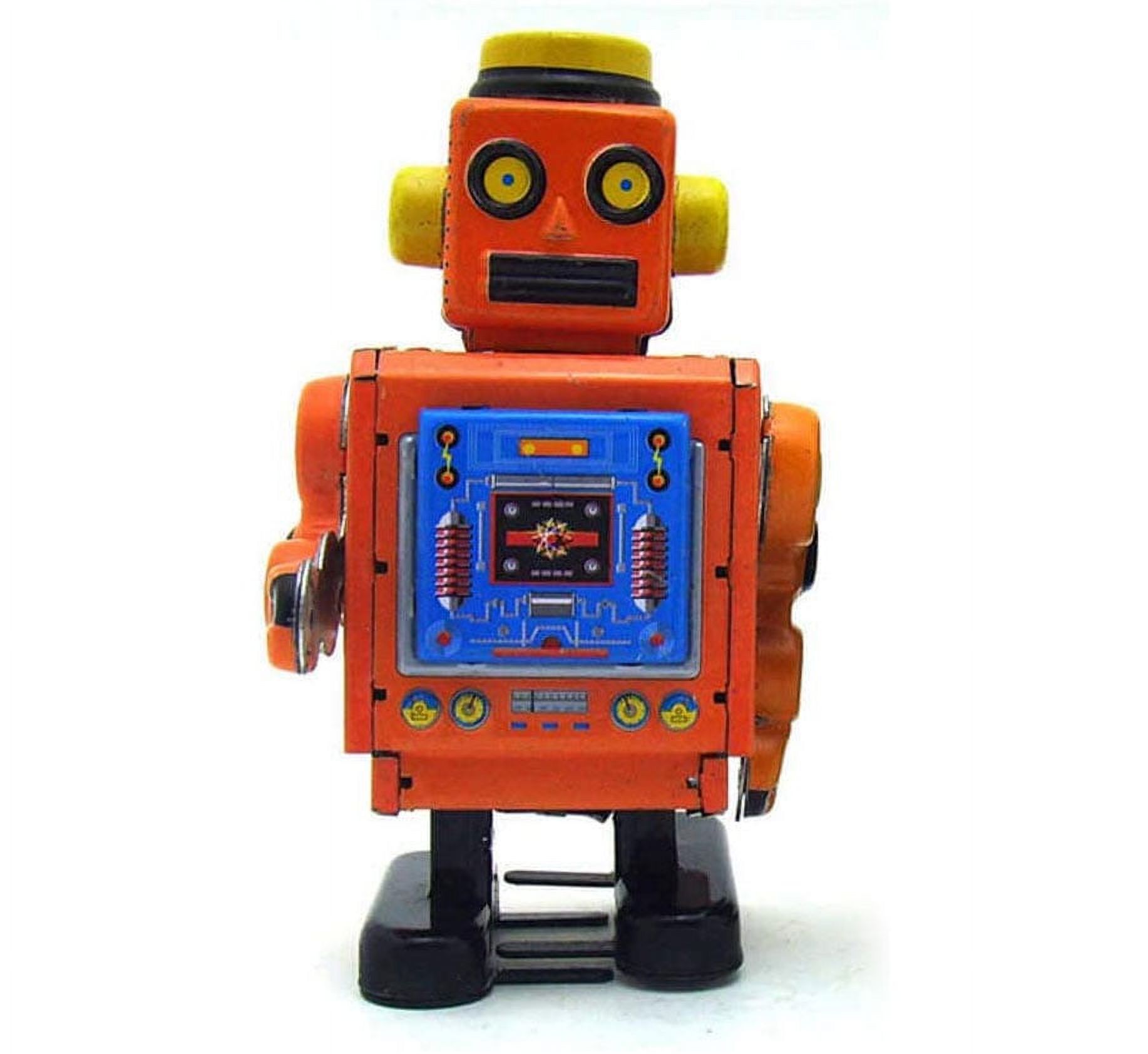 MS519 Retro Tin Toy Robot WindUp Toy Photography Prop Decoration