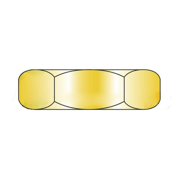 MS51967-21 / 5/8-11 Mil-Spec Finished Hex Nuts / Grade C / Cad Yellow / DFAR Compliant (Quantity: 250 pcs)