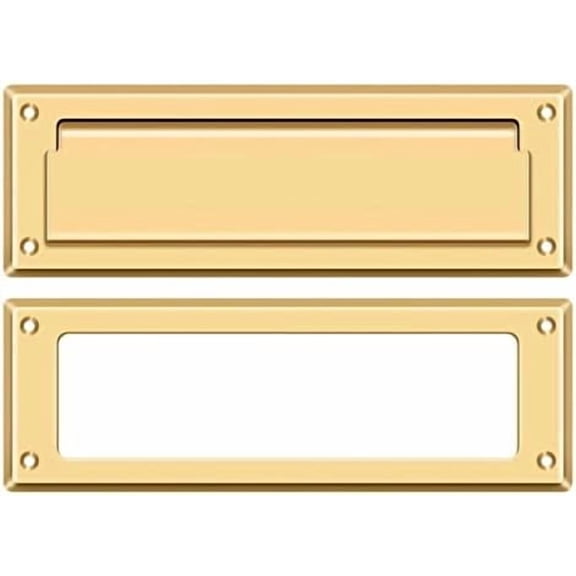MS626CR003 8 7/8-Inch Mail Slot with Solid Brass Interior Frame$$Tools & Hardware Other