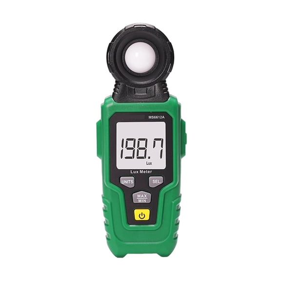 MS6612A Digital Light Meter Lux/Fc Illuminometer with Max/Min Function