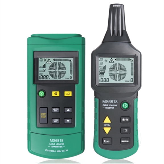 MS6818 Cable Metal Pipe Finder Underground Tester Short Circuit Interruption Detection Cable Locator