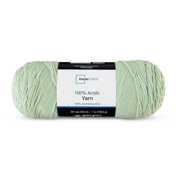 Mainstays Medium Acrylic Yarn, 7oz, Pep Splash