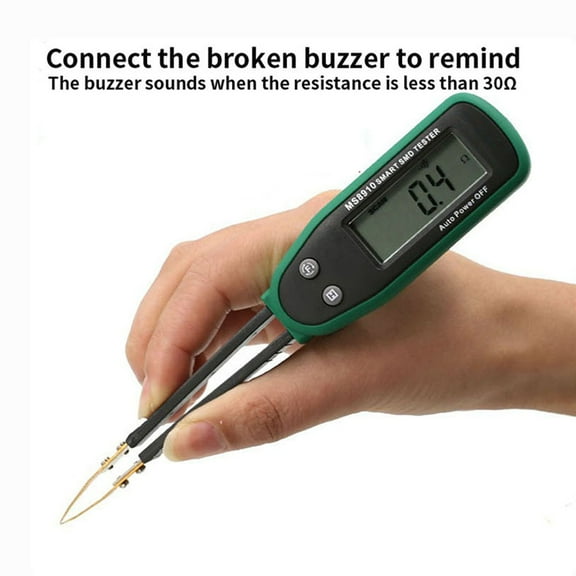 MS8910 High Quality Smart SMD Resistance Multimeter Auto Ranging Digital SMD Tester Continuity Checking Function Auto Scan
