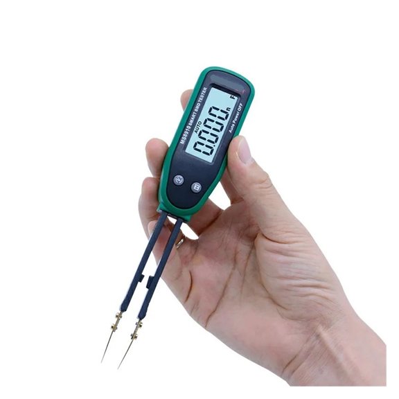 MS8910 Smart SMD Tester, Auto Scanning Tweezer Multimeter for Resistance & Cap