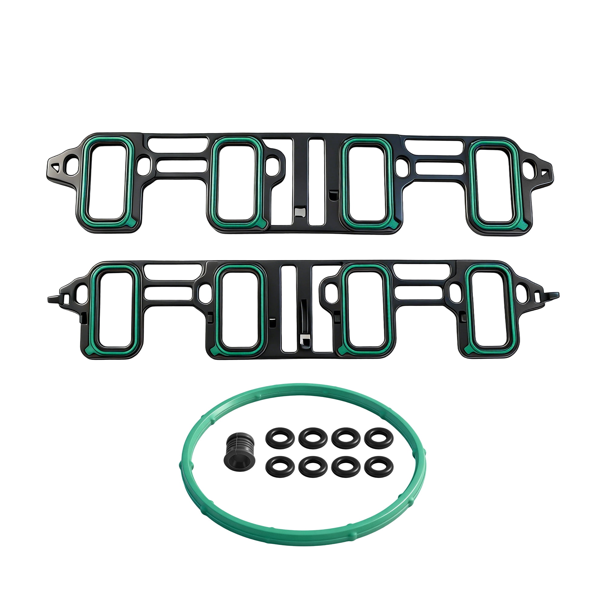 MS97126/MS25702VR/MS19598 Upper Intake Manifold Plenum Gasket for Chevy Silverado for GMC Sierra 1500 2500 3500 HD 6.0L 2007-2013 for Cadillac Escalade 6.2L 2007-2014