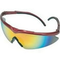 thumbnail image 1 of MSA 10083092 Safety Glasses, Anti-Fog Lens, Brick Red Frame, 1 of 4