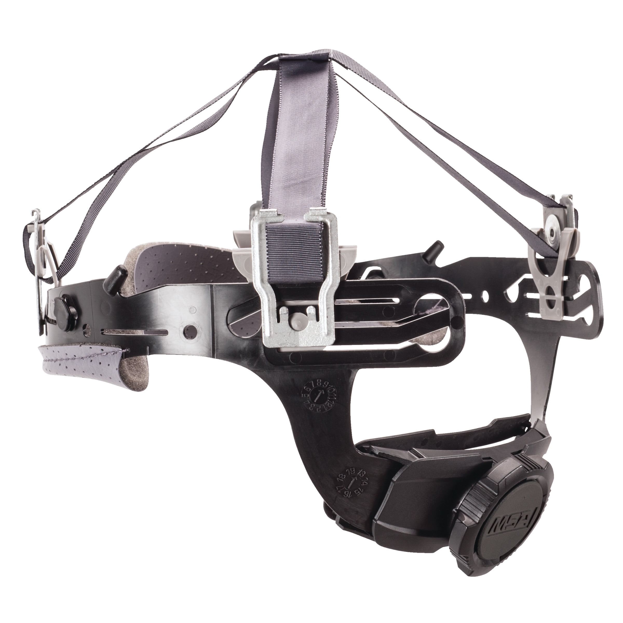 MSA 10126692 Fas-Trac III Replacement Suspension - 4-Point Attachment, Size: Small, Skullgard Helmet Accessory, Cap/Hat-Style Hard Hat Suspension, Adjustable Component, Replaceable & Durable Gear