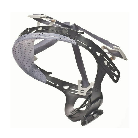 MSA 10148708 Fas-Trac III 4-Point Standard-Sized Replacement Suspension for V-Gard Helmets - Black