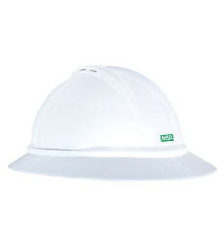 MSA 10168461 V-Gard 500 Full-Brim Hard Hat Ratchet Suspension Hi-Viz