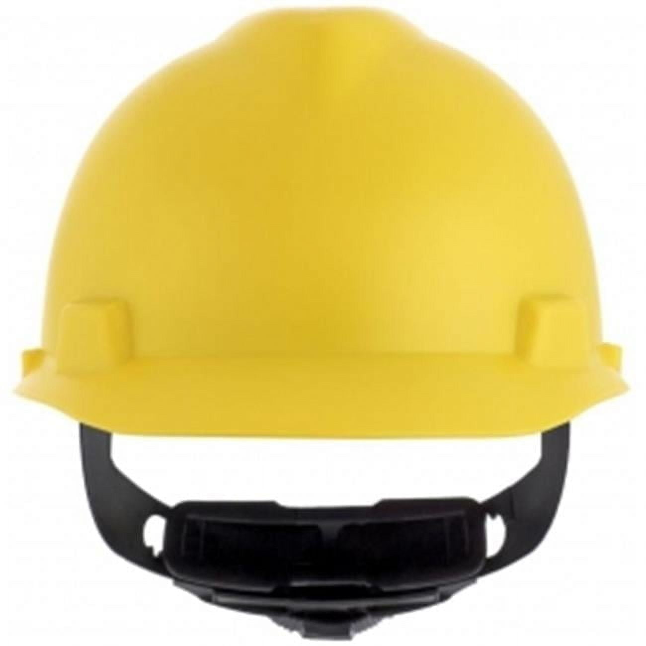 V-Gard® Cap-Style Hard Hat with Fas-Trac® III Suspension, Matte, Hi-Viz Yellow
